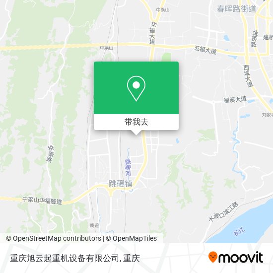 重庆旭云起重机设备有限公司地图