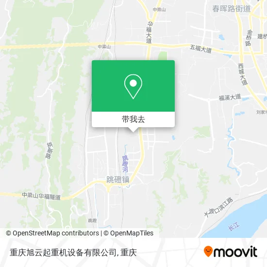 重庆旭云起重机设备有限公司地图