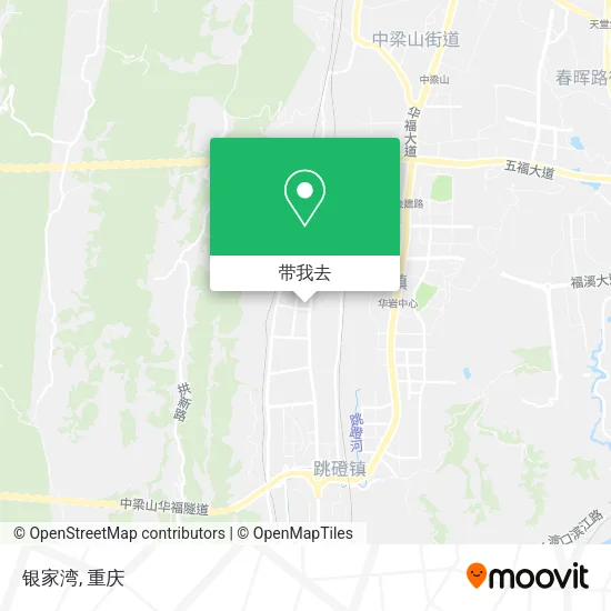 银家湾地图