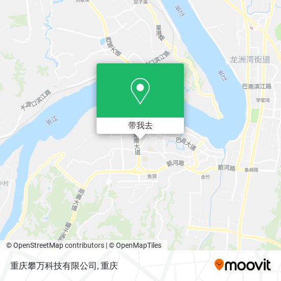 重庆攀万科技有限公司地图