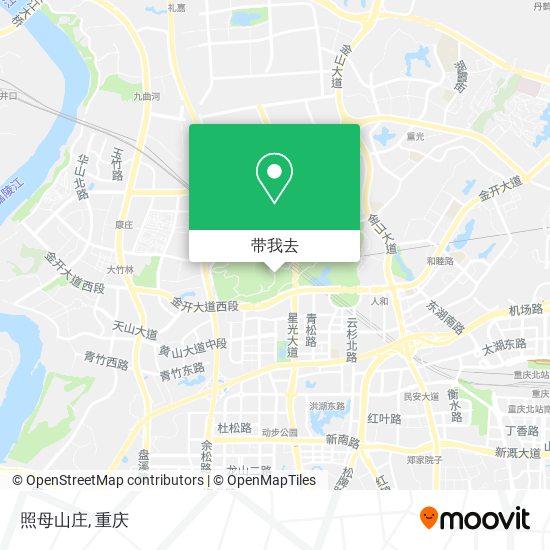 照母山庄地图