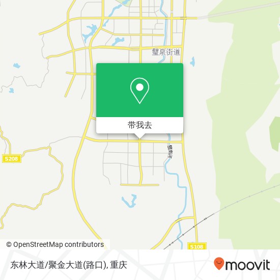 东林大道/聚金大道(路口)地图