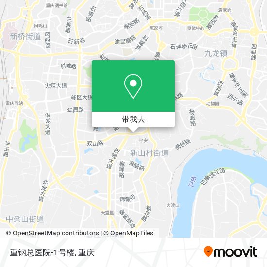重钢总医院-1号楼地图