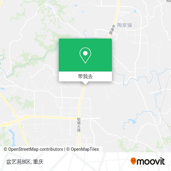 盆艺苑B区地图