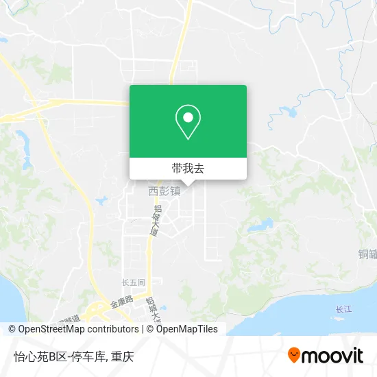 怡心苑B区-停车库地图