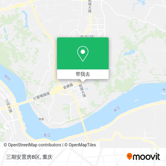 三期安置房B区地图