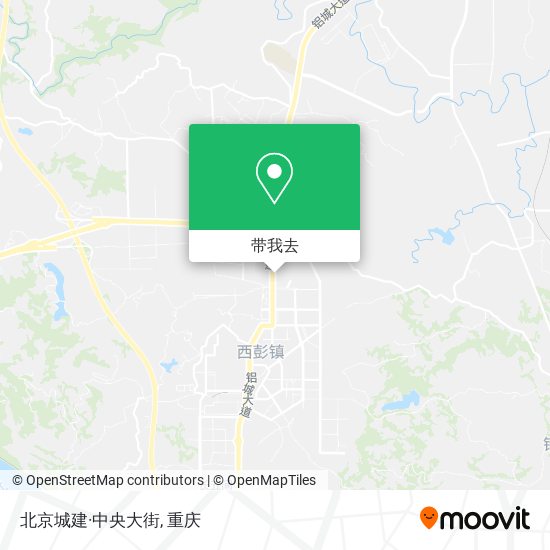 北京城建·中央大街地图