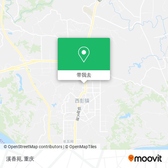 溪香苑地图
