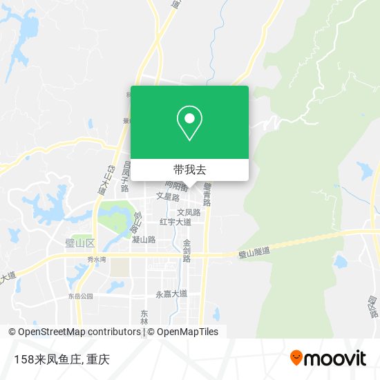 158来凤鱼庄地图