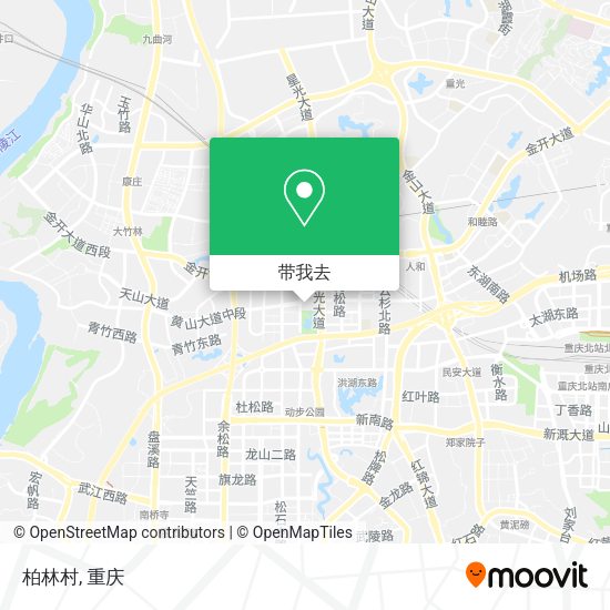 柏林村地图