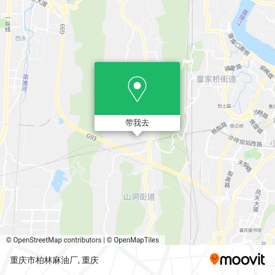 重庆市柏林麻油厂地图