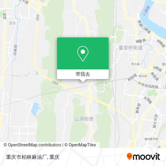 重庆市柏林麻油厂地图