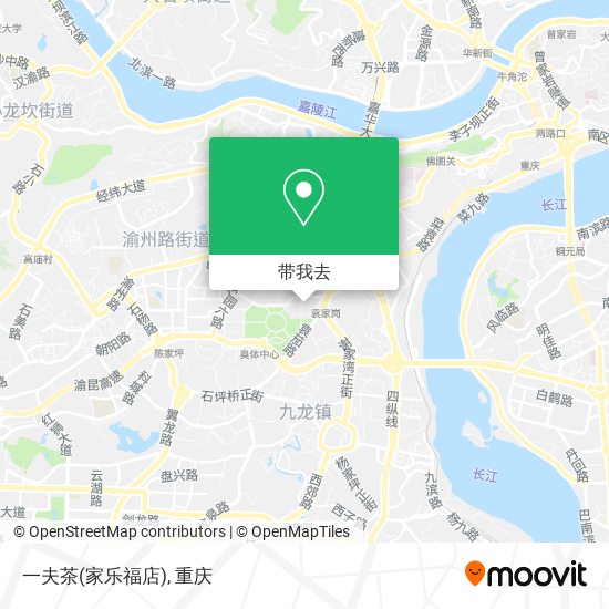 一夫茶(家乐福店)地图