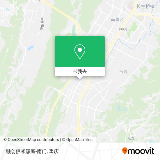 融创伊顿濠庭-南门地图