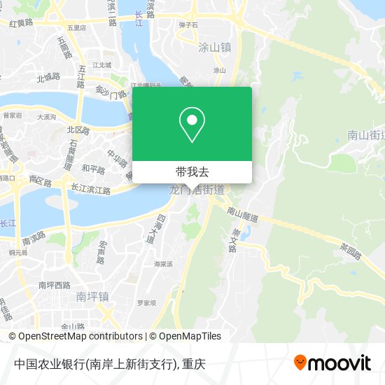 中国农业银行(南岸上新街支行)地图