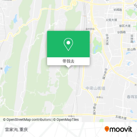 雷家沟地图