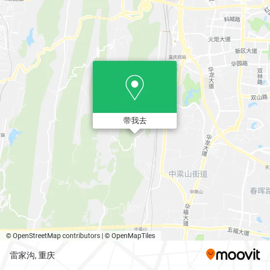 雷家沟地图