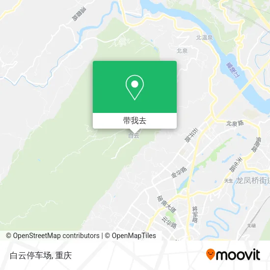 白云停车场地图