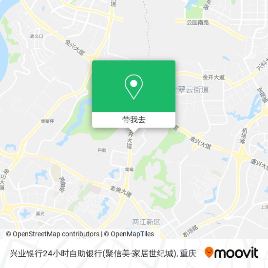 兴业银行24小时自助银行(聚信美·家居世纪城)地图