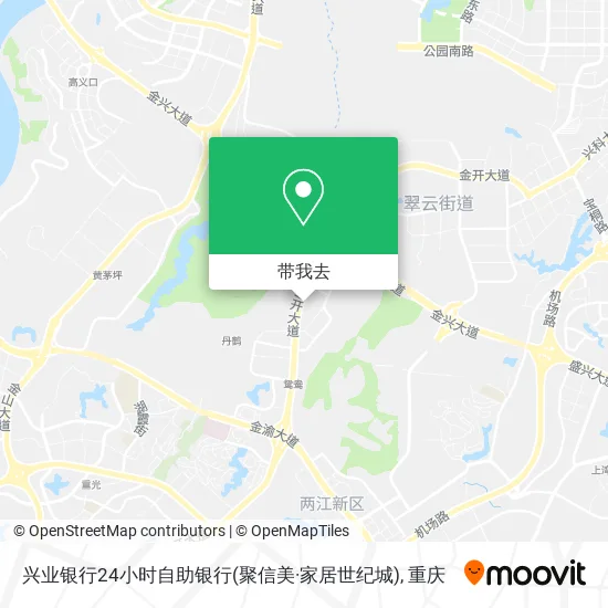 兴业银行24小时自助银行(聚信美·家居世纪城)地图