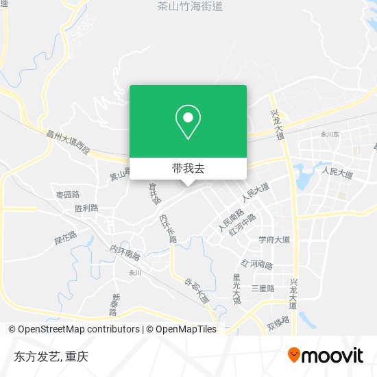 东方发艺地图