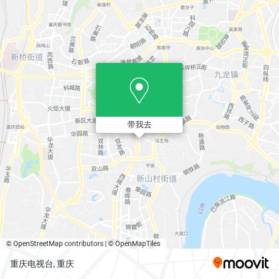 重庆电视台地图