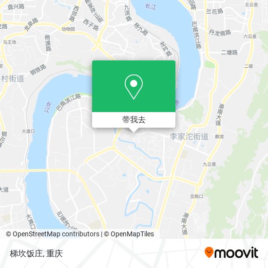 梯坎饭庄地图
