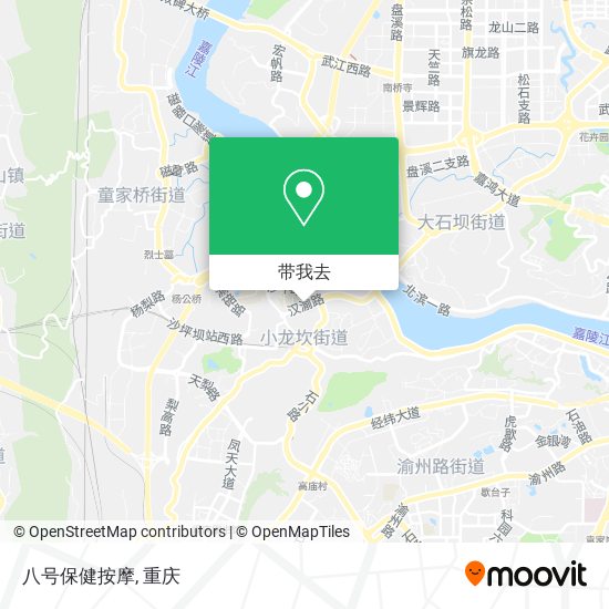 八号保健按摩地图