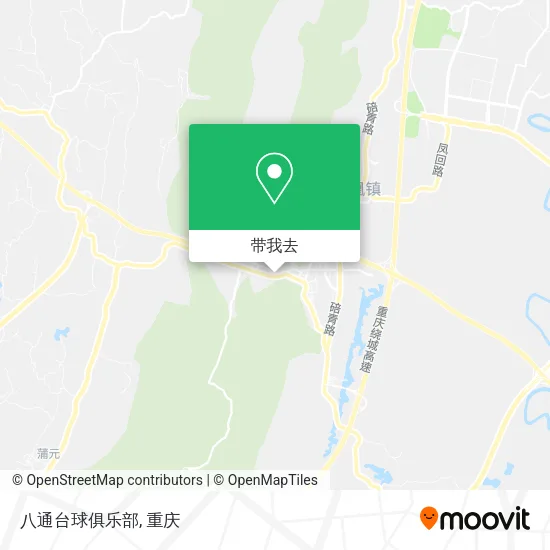 八通台球俱乐部地图