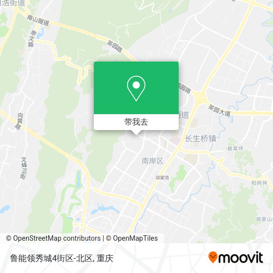 鲁能领秀城4街区-北区地图
