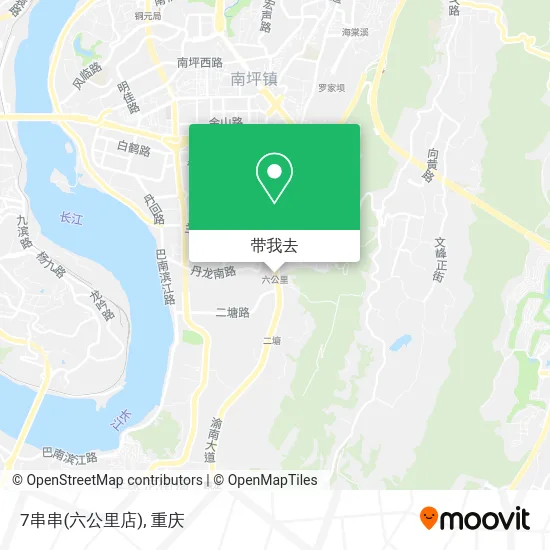 7串串(六公里店)地图