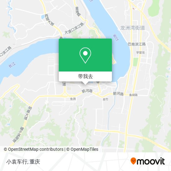 小袁车行地图