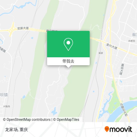 龙家场地图