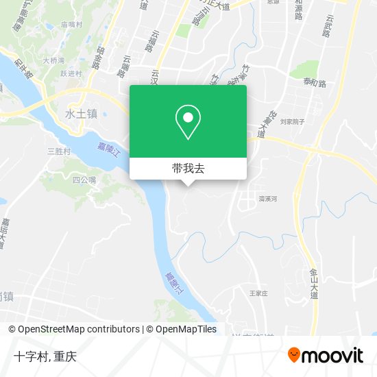 十字村地图