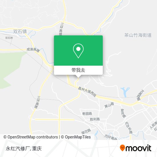 永红汽修厂地图