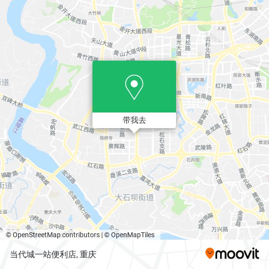 当代城一站便利店地图