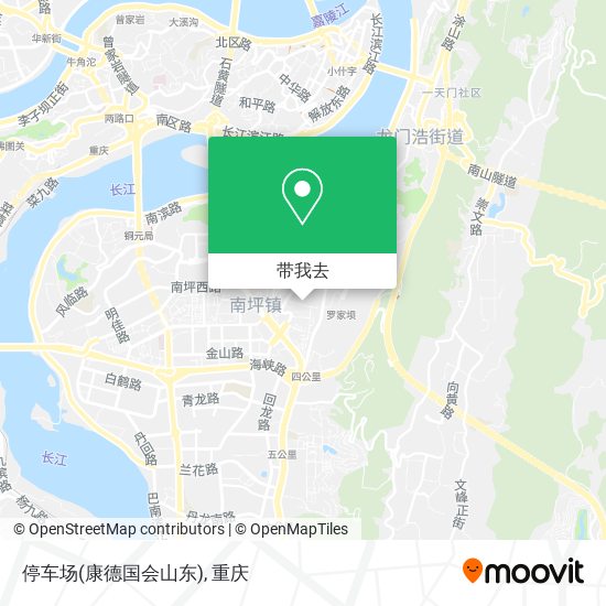 停车场(康德国会山东)地图
