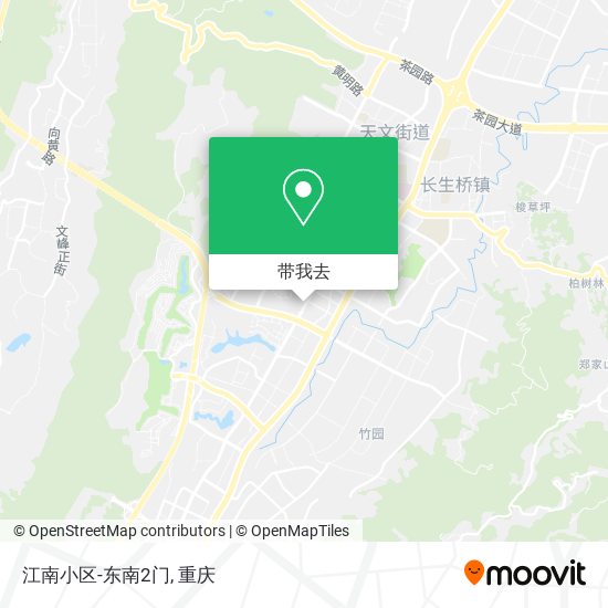 江南小区-东南2门地图