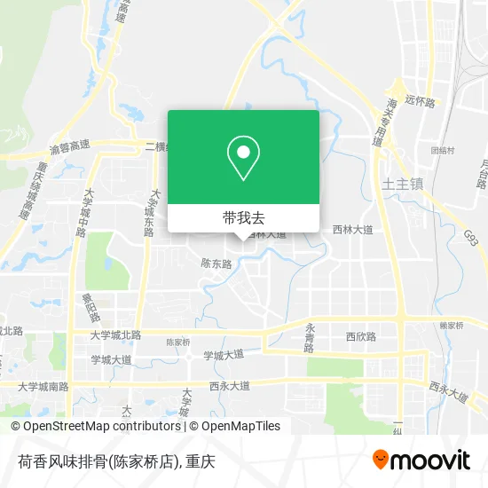 荷香风味排骨(陈家桥店)地图