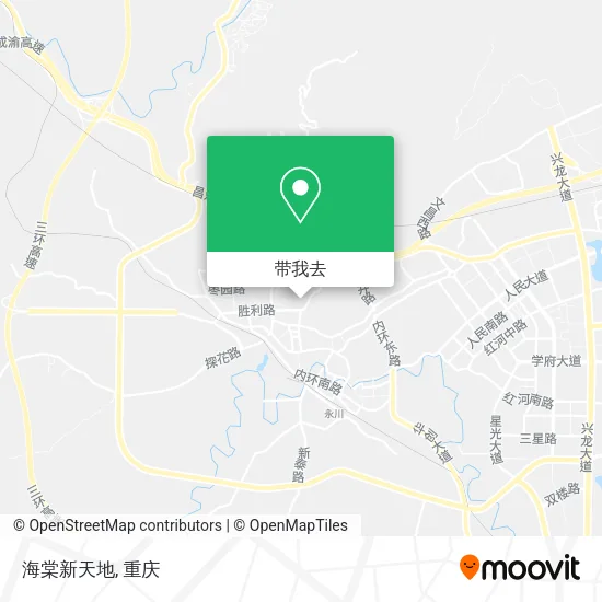 海棠新天地地图