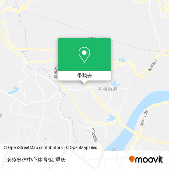 涪陵奥体中心体育馆地图