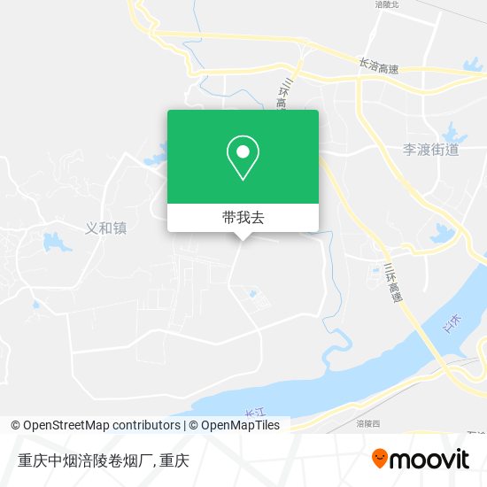 重庆中烟涪陵卷烟厂地图
