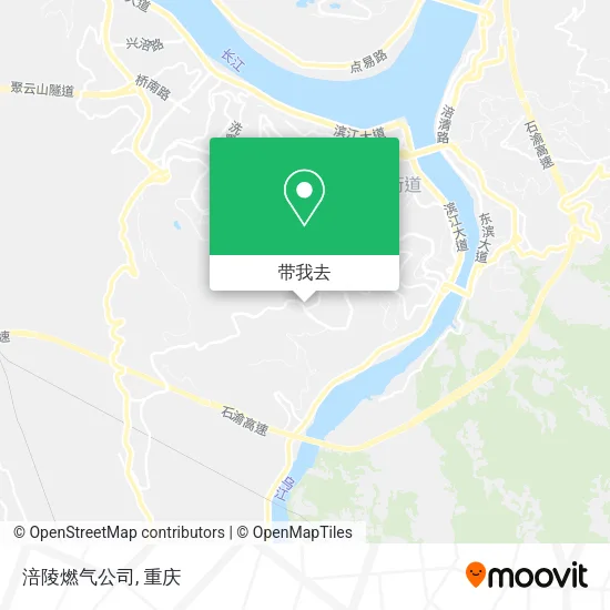涪陵燃气公司地图