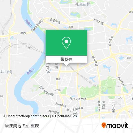 康庄美地-E区地图
