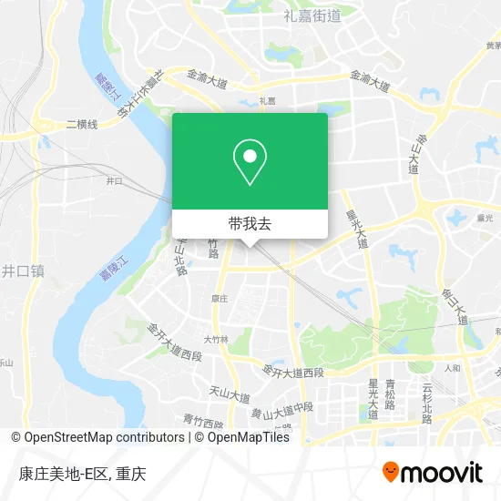 康庄美地-E区地图