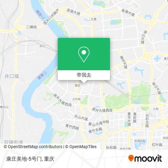 康庄美地-5号门地图