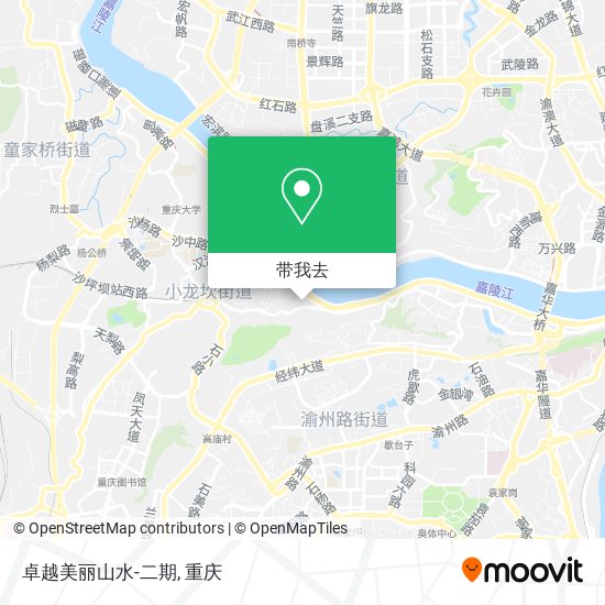 卓越美丽山水-二期地图