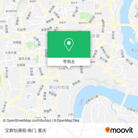 宝辉怡康苑-南门地图