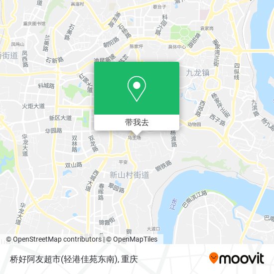 桥好阿友超市(轻港佳苑东南)地图