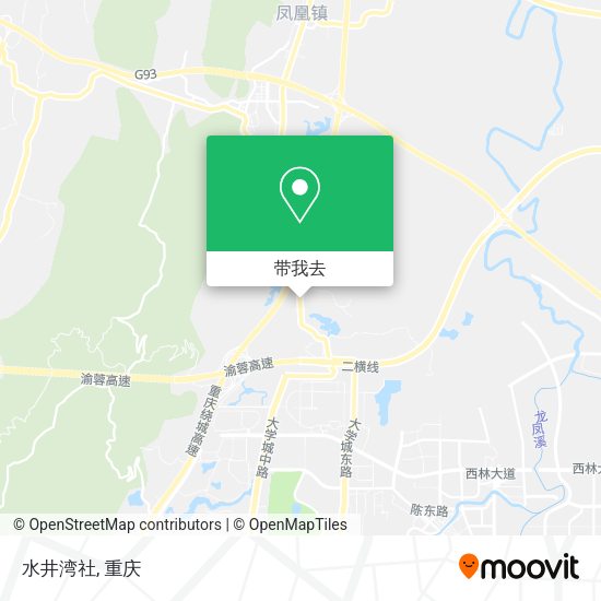水井湾社地图